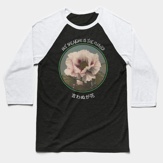 Japanese Flower Baseball T-Shirt by Smartteeshop